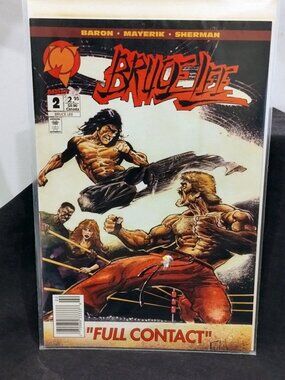 Bruce Lee #2 (1994) Malibu Comics - Full Contact - Mike Baron